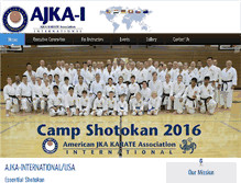 Tablet Screenshot of ajkai-usa.com